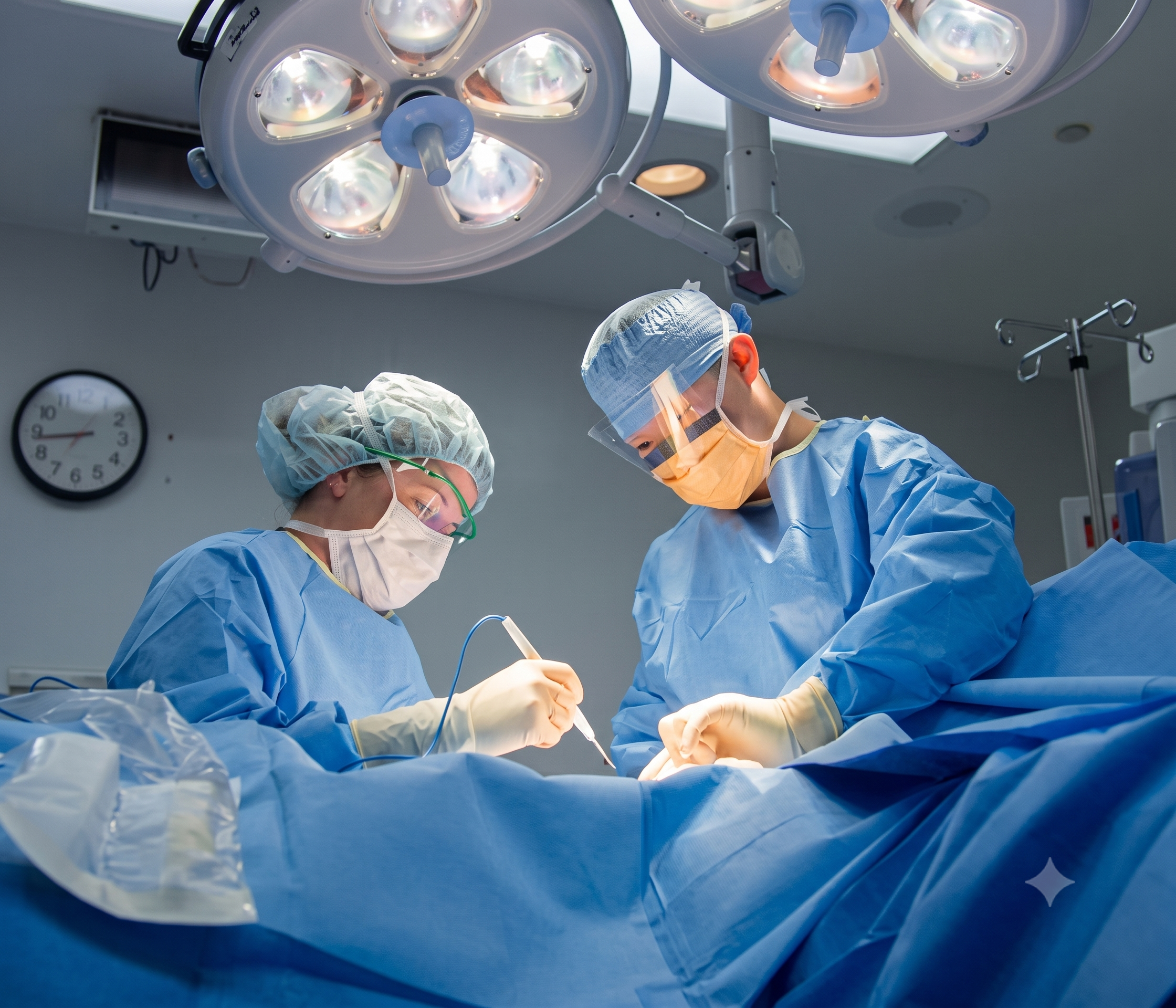 Doctor providing care
